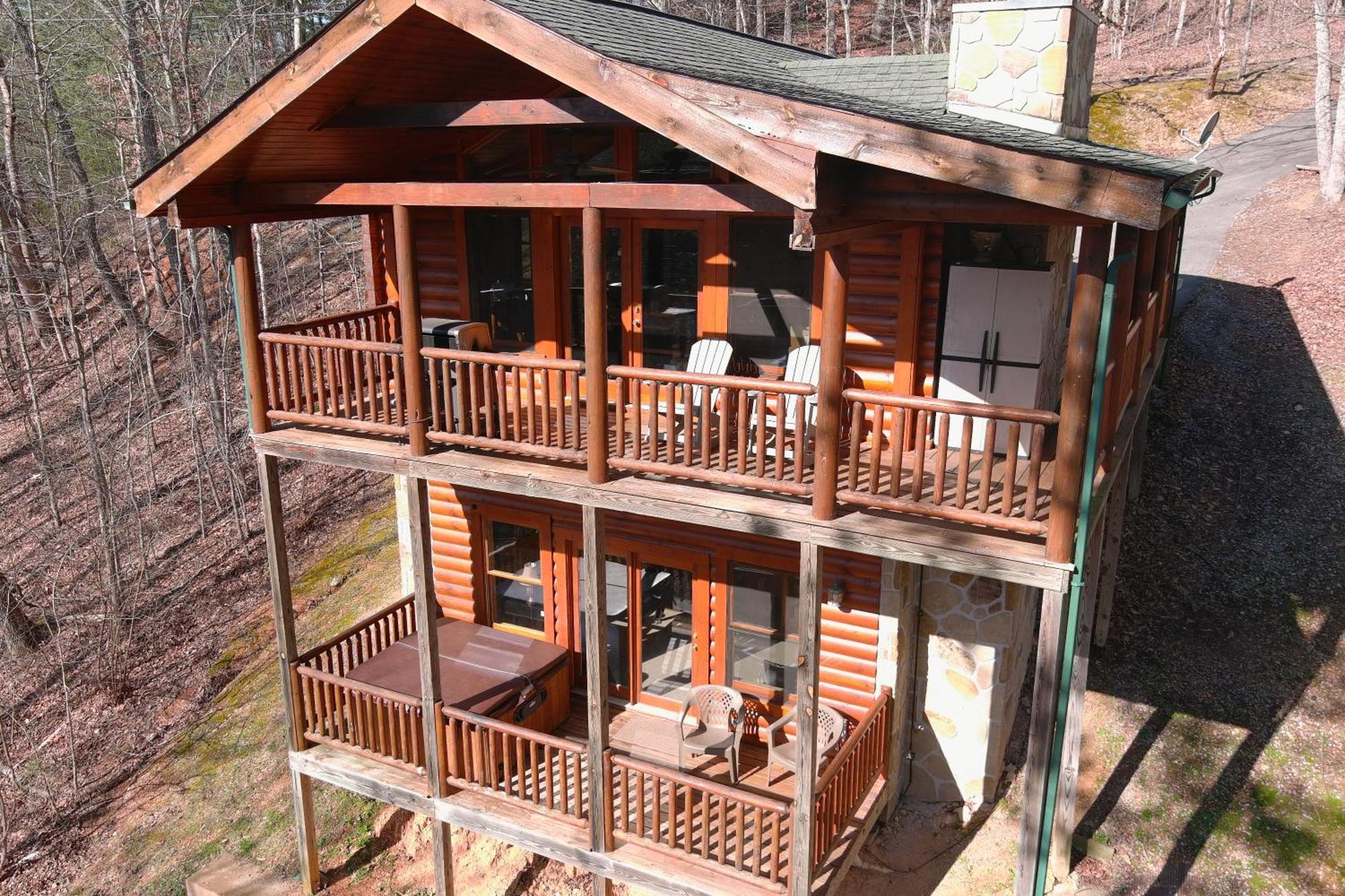 Private Smoky Mountain Luxury Log Home With 2 Fireplaces, Hot Tub & Community Pool Севьервилл Экстерьер фото