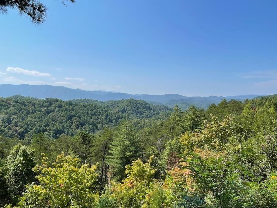 Private Smoky Mountain Luxury Log Home With 2 Fireplaces, Hot Tub & Community Pool Севьервилл Экстерьер фото